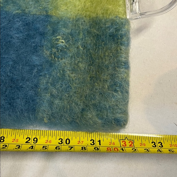 Vintage Glen Cree mohair wrap scarf 18x64 - Picture 6 of 7